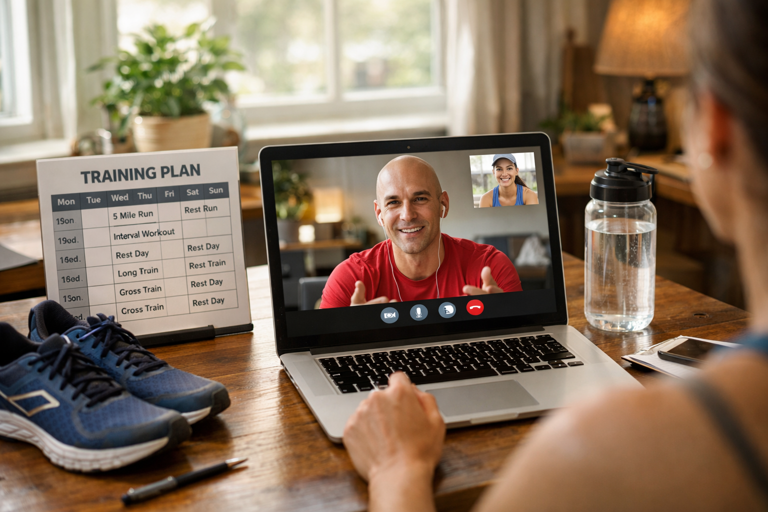 Online kosu koclugu ile antrenman plani takibi